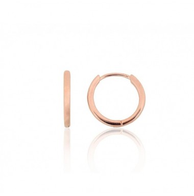 Sidabriniai auskarai su apvaliu segtuku0