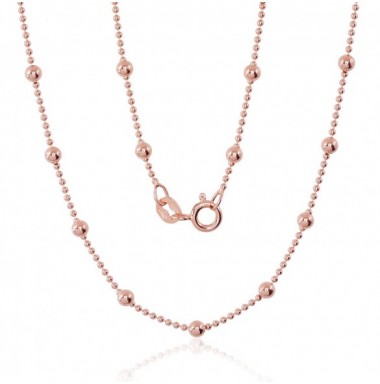 Sidabrinė grandinėlė Bead 1-3 mm-Grandinėlės