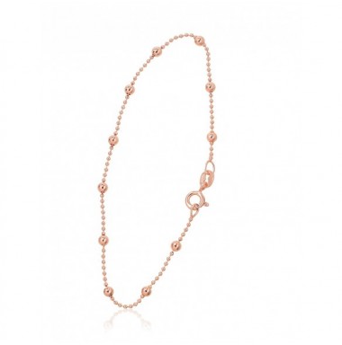 Sidabrinė grandinėlė Bead 1-3 mm-Grandinėlės