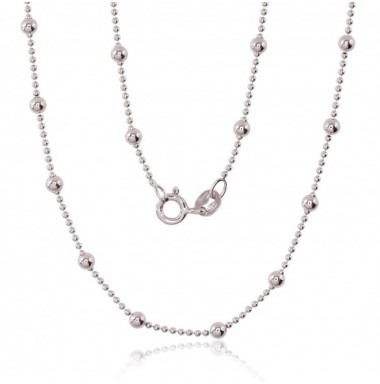 Sidabrinė grandinėlė Bead 1-3 mm0