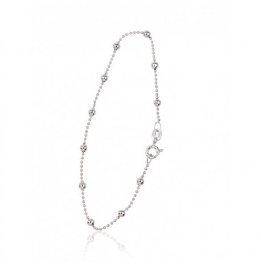 Sidabrinė grandinėlė Bead 1-3 mm-Grandinėlės