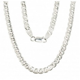 Sidabrinė grandinėlė Crandmother 4,9 mm , briaunų apdirbimas deimantu0