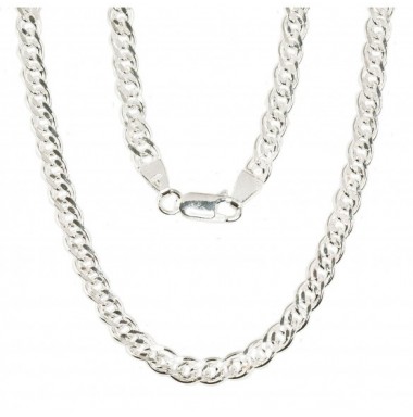 Sidabrinė grandinėlė Crandmother 4,9 mm , briaunų apdirbimas deimantu0