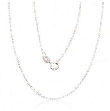 Sidabrinė grandinėlė Anchor 1 mm , briaunų apdirbimas deimantu0