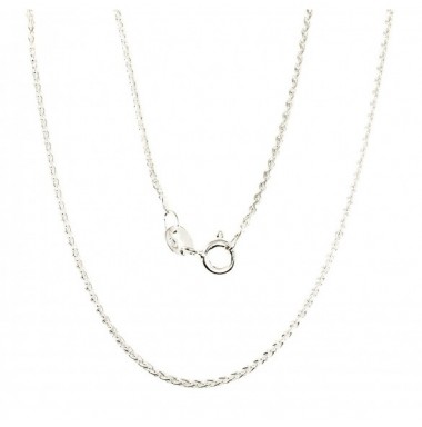 Sidabrinė grandinėlė Spiga 1,1 mm0