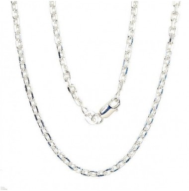 Sidabrinė grandinėlė Anchor 3 mm , briaunų apdirbimas deimantu0