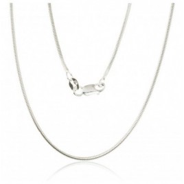 Sidabrinė grandinėlė Snake 1,5 mm0