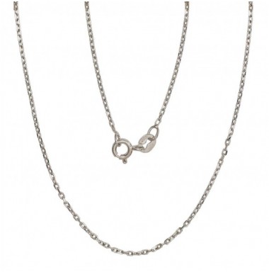 Sidabrinė grandinėlė Anchor 1 mm , briaunų apdirbimas deimantu0