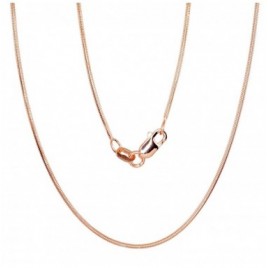 Sidabrinė grandinėlė Snake 1 mm-Grandinėlės