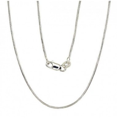 Sidabrinė grandinėlė Snake 1 mm0