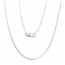Sidabrinė grandinėlė Snake 1 mm0