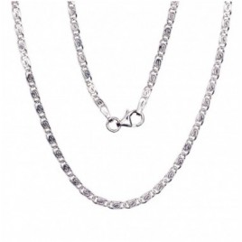 Sidabrinė grandinėlė Snail 2,1 mm , briaunų apdirbimas deimantu0