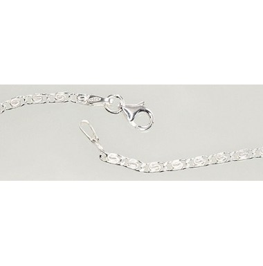 Sidabrinė grandinėlė Snail 2,1 mm , briaunų apdirbimas deimantu1