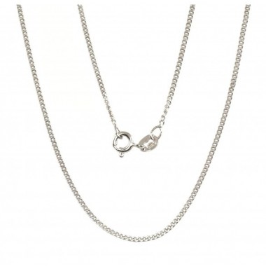 Sidabrinė grandinėlė Curb 1.5 mm , briaunų apdirbimas deimantu0