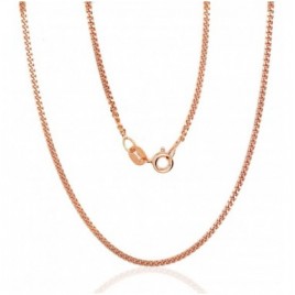 Sidabrinė grandinėlė Curb 2 mm , briaunų apdirbimas deimantu-Grandinėlės