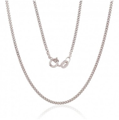 Sidabrinė grandinėlė Curb 2 mm , briaunų apdirbimas deimantu0
