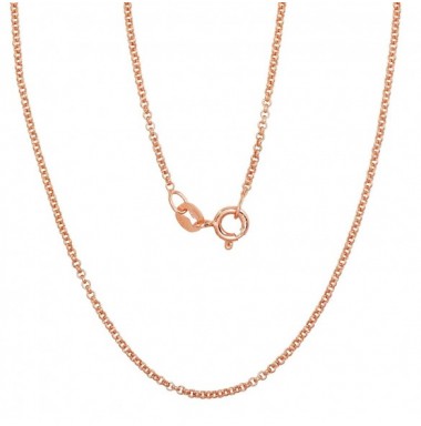 Sidabrinė grandinėlė Rollo 1 mm-Grandinėlės