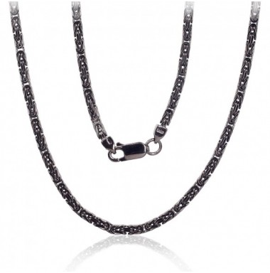 Sidabrinė grandinėlė 2.5 mm-Grandinėlės