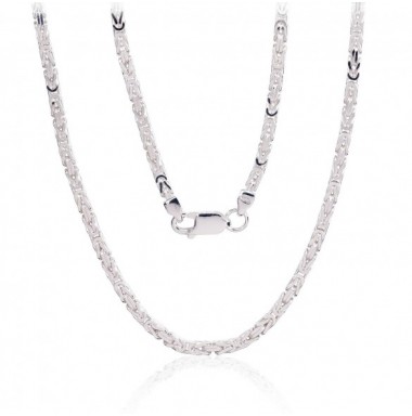 Sidabrinė grandinėlė Bizantine 2.5 mm0