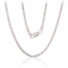 Sidabrinė grandinėlė Bizantine 2.1 mm0