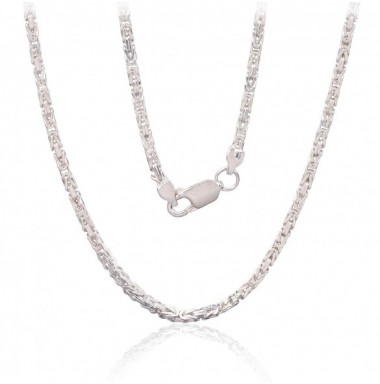 Sidabrinė grandinėlė Bizantine 2.1 mm0