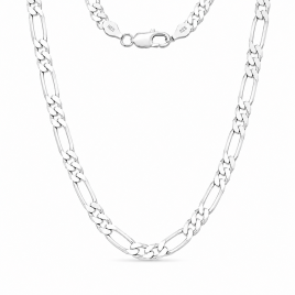 Sidabrinė grandinėlė 4.5mm-Sidabrinės Grandinėlės