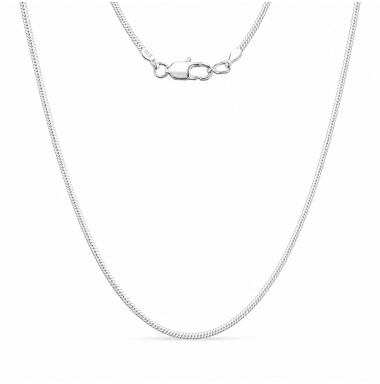 Sidabrinė grandinėlė 1mm-Grandinėlės