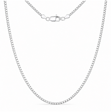 Sidabrinė grandinėlė 2.8mm-Grandinėlės