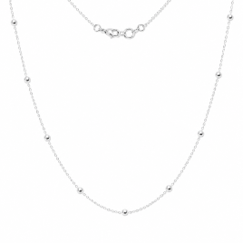 Sidabrinė grandinėlė 3mm-Grandinėlės