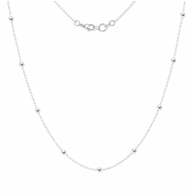 Sidabrinė grandinėlė 3mm-Grandinėlės