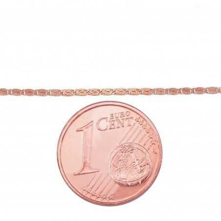 Auksinė grandinėlė Snail 1.15 mm2