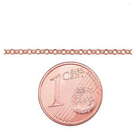 Auksinė grandinėlė Rollo 1 mm1