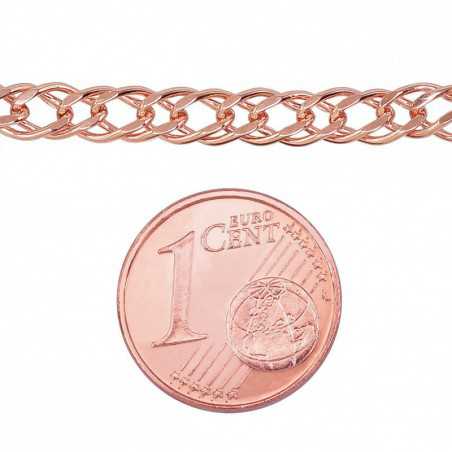 Auksinė grandinėlė Rombo 4.1 mm , palengvintas,briaunų apdirbimas deimantu1