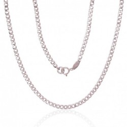 Auksinė grandinėlė Curb 2.4 mm , palengvintas0