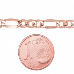 Auksinė grandinėlė Figaro 4.3 mm , palengvintas0 2