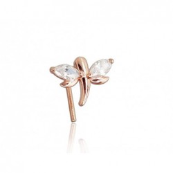 Auksinių auskarų vėrimas į nosį0 2