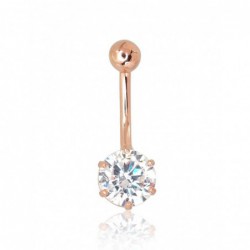 Auksinių auskarų vėrimas į bambą0