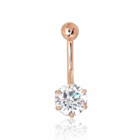 Auksinių auskarų vėrimas į bambą0