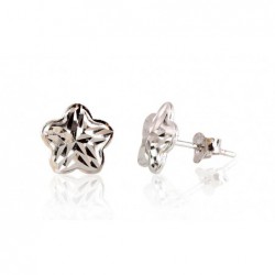 Sidabriniai auskarai –pusetai0