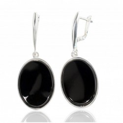 Sidabriniai auskarai ant cilindrinės spynos0