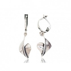 Sidabriniai auskarai anglišku užsegimu, Metalas: Sidabras, Praba: 925°, -Auskarai