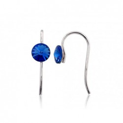 Sidabriniai auskarai ant kabliukų0